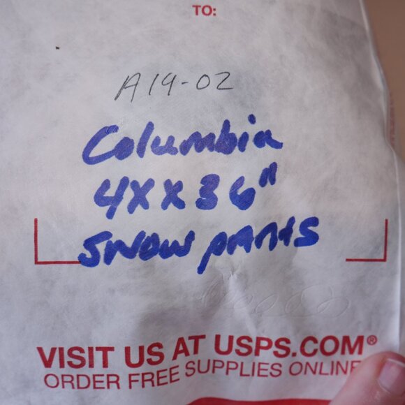 Columbia Men's Waterproof Ski Snow Pants Size 4X Black Snowboarding 54x36 NWT - Picture 16 of 16